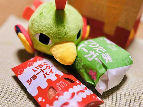 これは自分のものだと主張するネイティ🍔