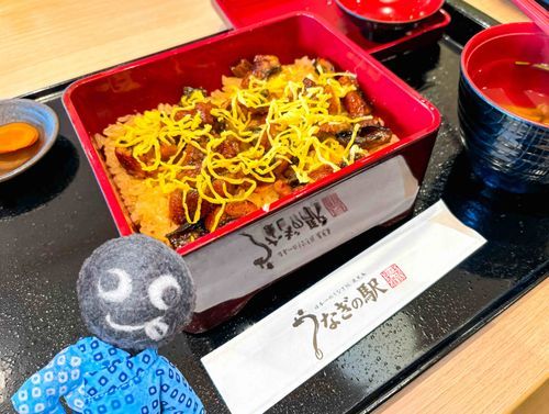 きざみうなぎ重を食べました😋

#うなぎの駅
#志布志 #鹿児島 #日本