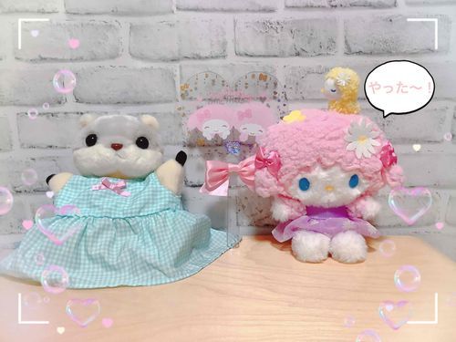 うちわを買ってもらってよろこんでるところを写真に撮ってみたよ！