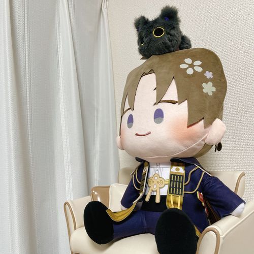はせべ：これから共に、あるじ癒し係としてはげむぞ！
おふわ：にっ！！