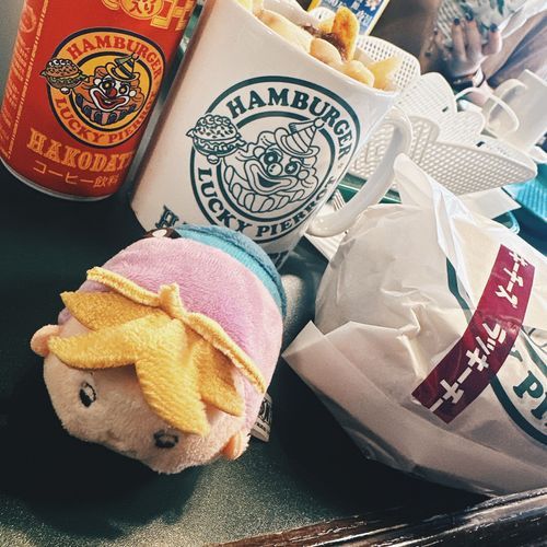 ラキピ食べたよ🤡🍔