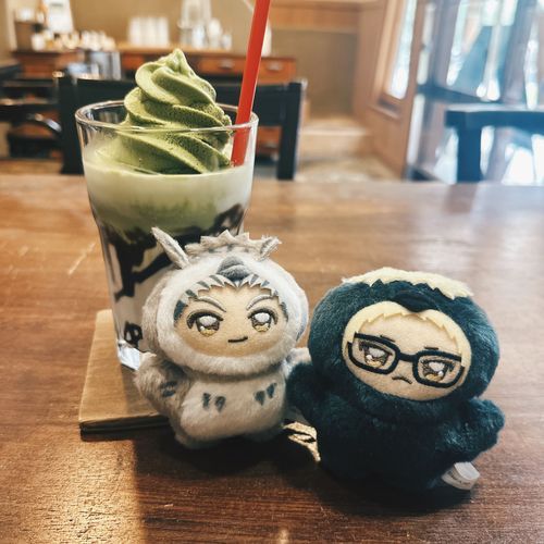 東京組の吹き流し展示してあった作並の抹茶フロートめっちゃ美味しかったのでおすすめ🍵