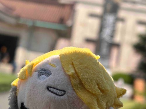 あるじととーはくにとつげきしたぜ！おめあてのおれのほんたいもみられてたのしかったな！