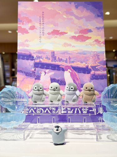 あべのペンギンバザールにあそび行ってきたよ！
ぺんちゃんペンギンさんだから！
ぺんちゃんに負けないくらいかわいのいっぱい(*´˘`*)♡