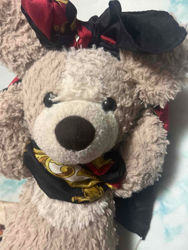 みてみてー！
リボンより豪華にしてもらったよ！
まだ寒いから…だって！
春はまだかなのかあ…

似合う？えへへー
