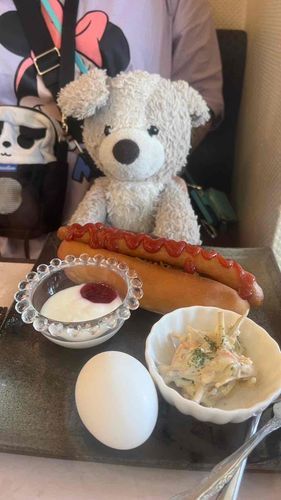 モーニングに行ったとき！
地元を思い出すねえひぃちゃん♪