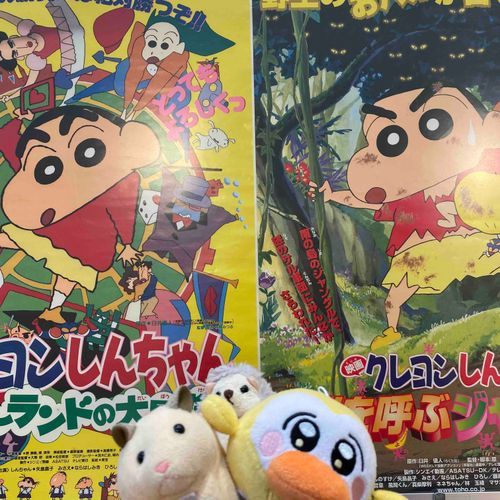 クレヨンしんちゃん二本立て
監督のトークショー付き！
クレヨンしんちゃんファンの付き添いで行ったけど、なかなかおもしろかった✨