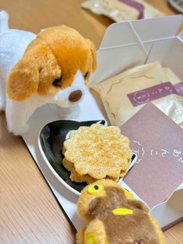 おせんべ？ あんこ？