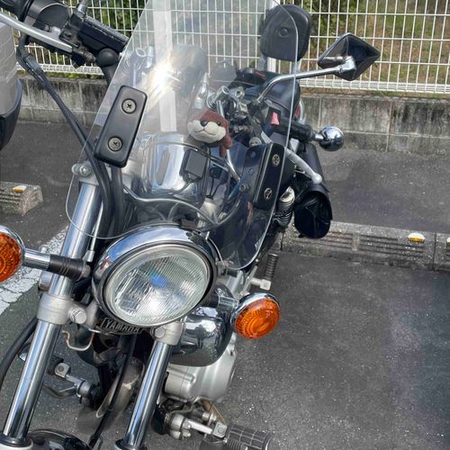 主のバイクを乗っ取った
このまま運転して帰るね