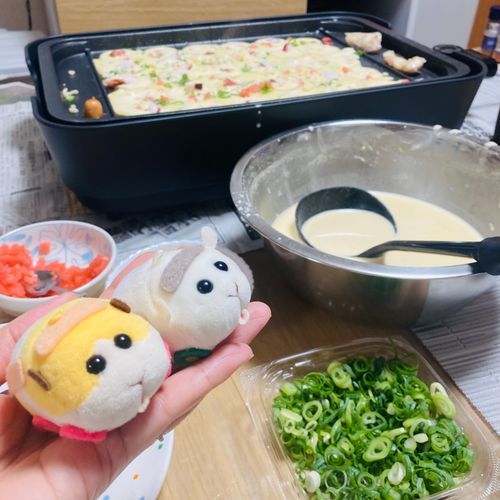 今日はタコパした！