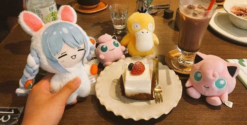 カフェ。
ショートケーキとアイスココア。ブルーベリーといちごの酸味がたまらんね