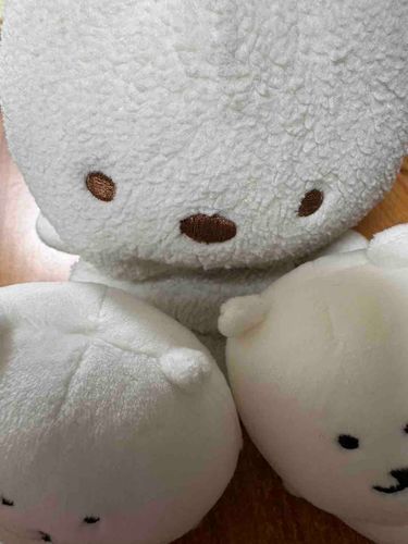 子分をしたがえるくま