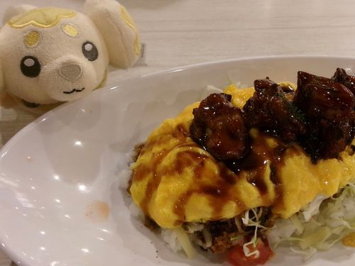 タコライスか、パンか、