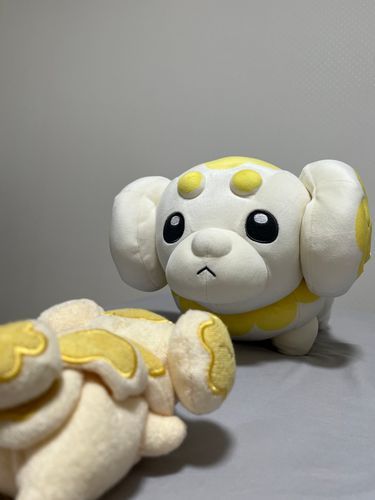 ダイマックスもっちの圧に押されるさくらもっちさん
