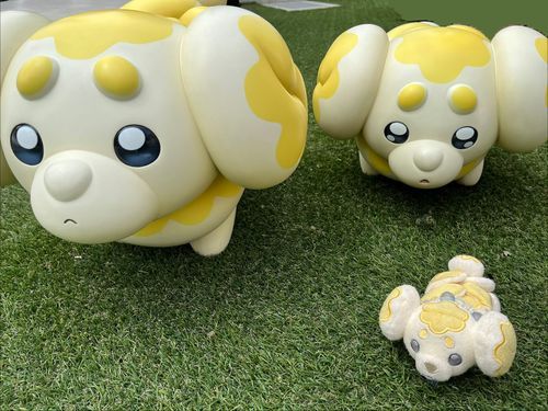 ついにご本人？ご本パピ？と一緒にお写真撮らせていただきました🥯

さくらもっちさんに比べてスベスベお肌でした