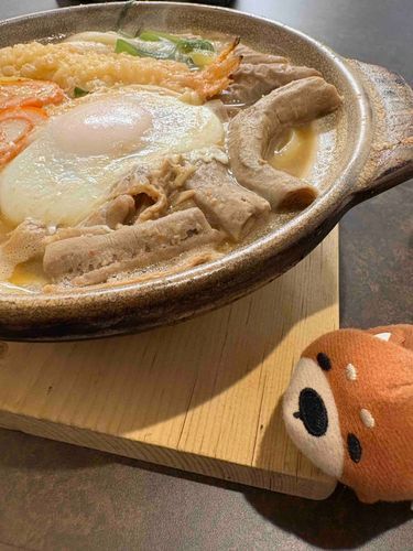 とやま もつにこみうどん
ピリからだけど とてもおいしい
なんかぜんぶが さいこうなおあじ