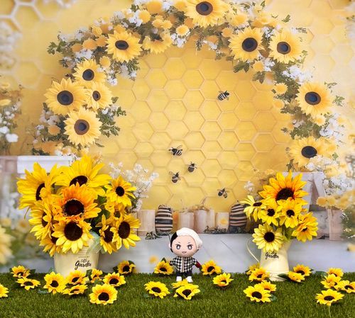 7月のぬい写真📸 🐶
テーマは向日葵🌻🐝🌼
