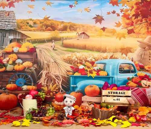 9月のぬい写真📸 🐶
テーマは秋🍁🍂🍠
