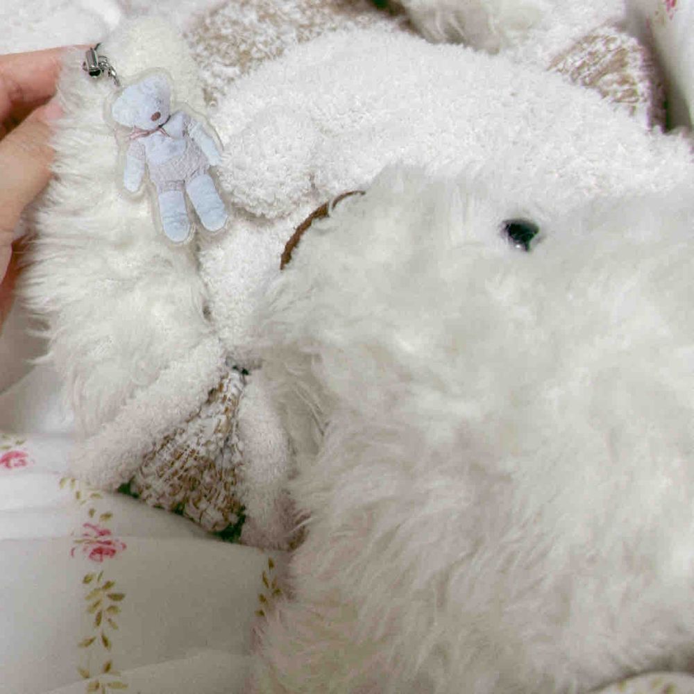 みえるくぅかなぁ💕
くーのストラップがとどいたくぅ❣️
どっからどうみても、くー🐻‍❄️💕
すごいくぅ✨

ご主人はふだん つれていけないジムにいっしょにいったみたいくぅ🚶‍♀️
くーがちかくにいると がんばれるみたいくぅ💪