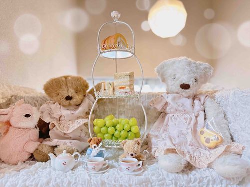 じっかのおもいでくぅ🫧
みんなで おちゃかいをひらいたくぅ🍰🥪🍇
ぽーちゃんポーズとみせかけて おててがサンドイッチに⁈👀