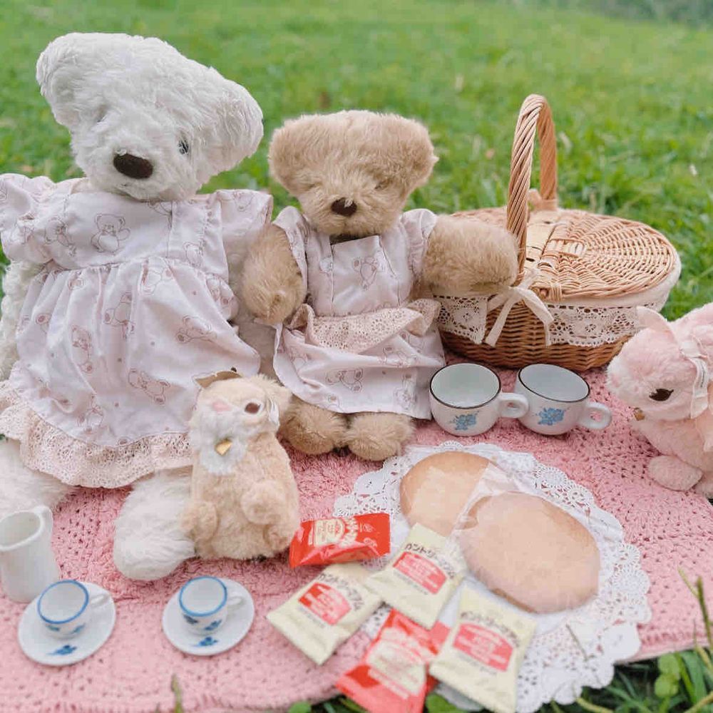 これも じっかのおもいでくぅ🫧
みんなでピクニックにいったくぅ💕
みなれない むしさんがいて ちょっとこわかったけど🤏
とってもとってもたのしかったくぅー💕
