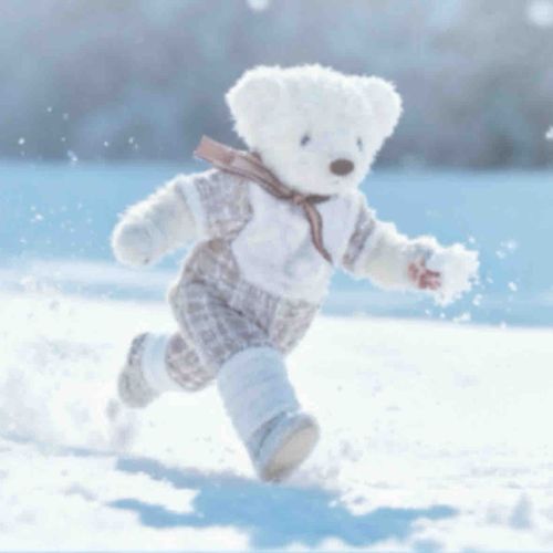 流行りの雪のaiをやってみたくぅ❄️
くーがほんとに はしってるみたいで すごいくぅ💕
おくちもニコッってするの ゆめみてて ニコッってできててうれしいくぅ🥺💕