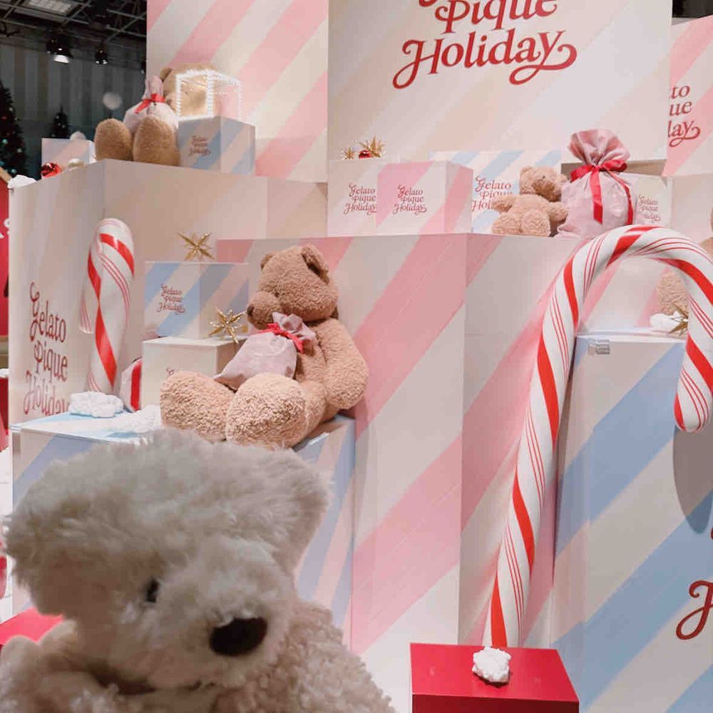 ジェラピケ最大級のポップアップイベントいざ中にくぅー💕
~パート1~

どこもかしこもクマさんだらけで感激だったくぅ🥺
こっちにもクマさん、あっちにもクマさあぁぁぁぁぁーーん💕
かわいすぎるくぅー💕
1人ずつご挨拶したかったくぅー🥺
