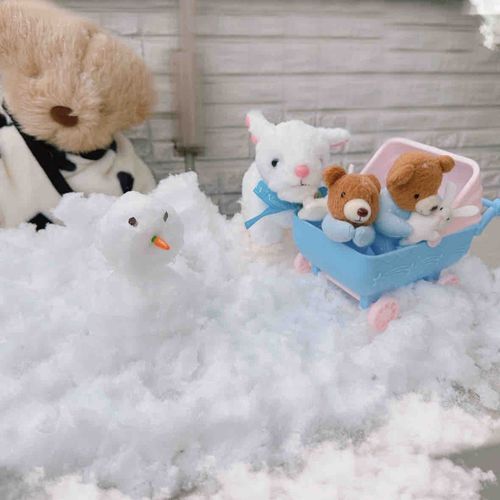 雪だるましゃん つくったぽぉ⛄️❄️
