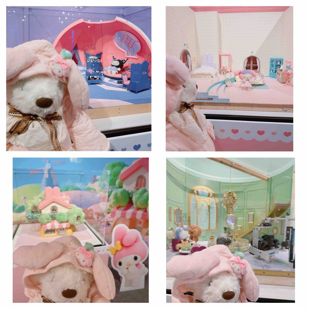 ミニチュア♡ワンダーランドのせてなかったお写真くぅ💗

1枚目は携帯でQRコードを読み込むとピアノちゃんが踊り出すくぅ🕺
くーもノリノリになっちゃったくぅ♪

4枚目はお家からつれてきたピアノちゃん達くぅ🐏
座れる小さなベンチがあって可愛いくお写真が撮れたくぅ💗
