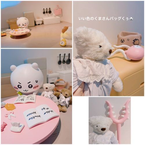 ちいかわパーク②
ちいかわちゃんのお部屋がとっても可愛いかったくぅ💕
一生懸命お勉強してて、くーもぽーちゃんも応援したくぅ📣
