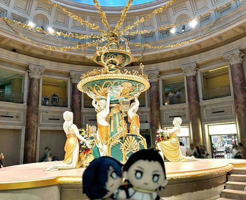 ポロニアンモールに来たよ！　噴水だった頃に来たかったねぇ