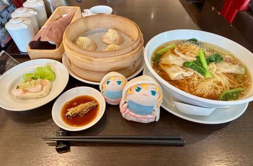 きょうはあるじとひるめしをいっしょにたべた。