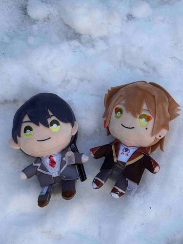 雪だー！！