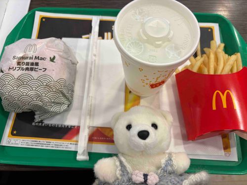 夜マック！
やっぱサムライしかかたんっっっ！
