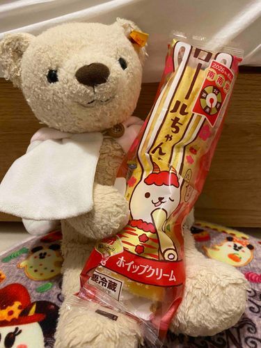 せつぶん。えほうまきっていうのたべるんだって！これはスティーブンのぶん！！