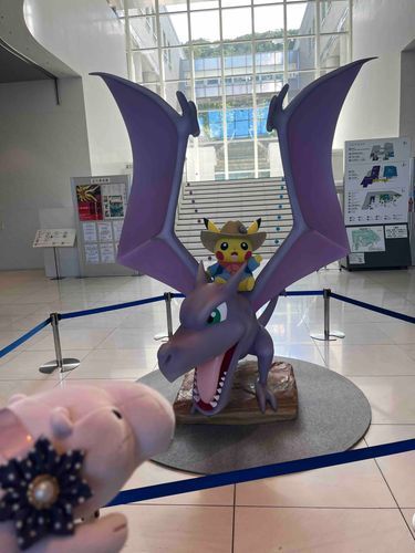 かばかば、ポケモン博物館。
(写真いっぱい撮ったから、ちょっとずつのせます)