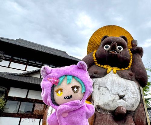 たぬきがいた