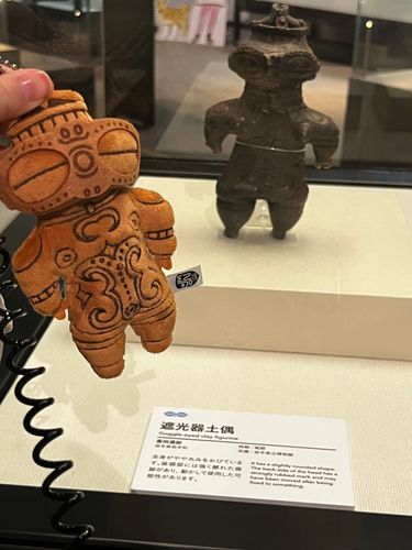 遮光器土偶、モデルだよ