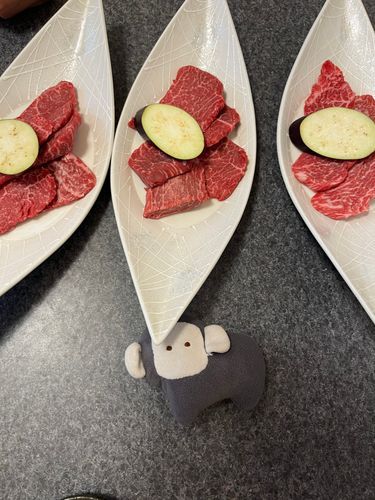 短角牛もも、きたかみ牛もも、短角牛カルビだよ