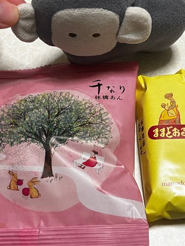 頂いたお土産を見せました
どっちも最高に美味しかったね