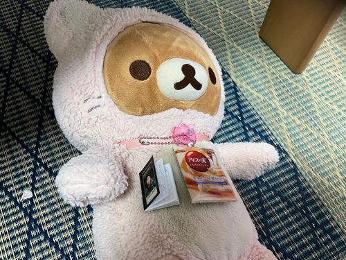 皆さん！お久しぶりです😊コンビニでゲットしたものだよ！
左はフエラムネについてきた小さいさんすうのーと！！え？べんきょうってなんですか😗
右はファミマでアイスの実を2個買ったら貰えるキーホルダーだよ🍨どこに付けようかな🙃
みんなも買ってみてね💕︎
