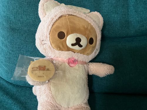今日のにゃぐの朝食は草津で買ったリラックマクッキー🧸🍪
ほんのりバターが口の中に広がって美味しかったよ〜😋
みんなも食べてみてね😋💕︎