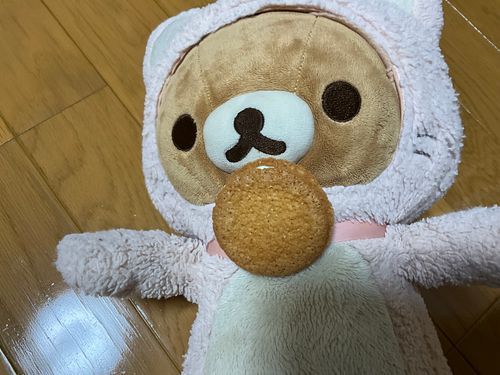 お菓子美味しい😋
飼い主ちゃんにばらさないでね🤫