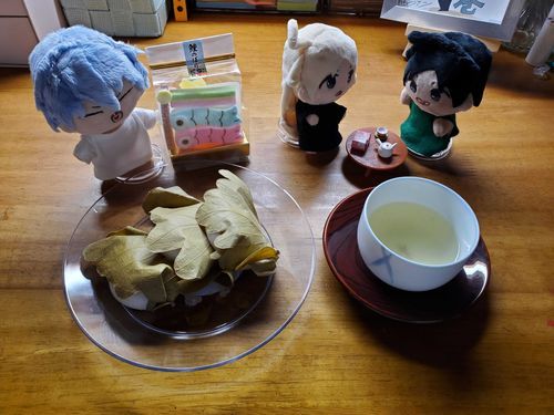 1日遅れだけど……
カシワモチ！