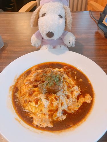 久々のビーフシチューにしてオムライス🐮🥚