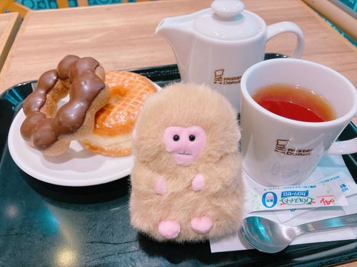 ※直前にクレーンゲームでくりまんじゅうセンパイをもう少しのところで取り損ねて落ち込んでます