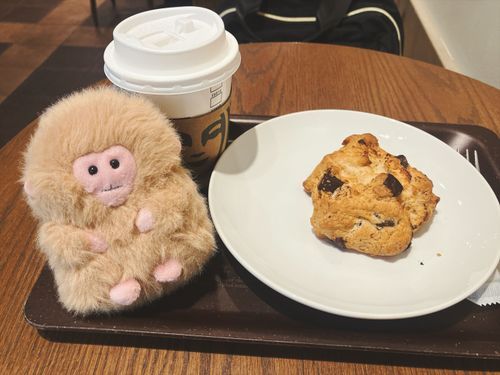 高いテーブル苦手だったけど、相棒との距離が近くなるという良さを知った☕️
