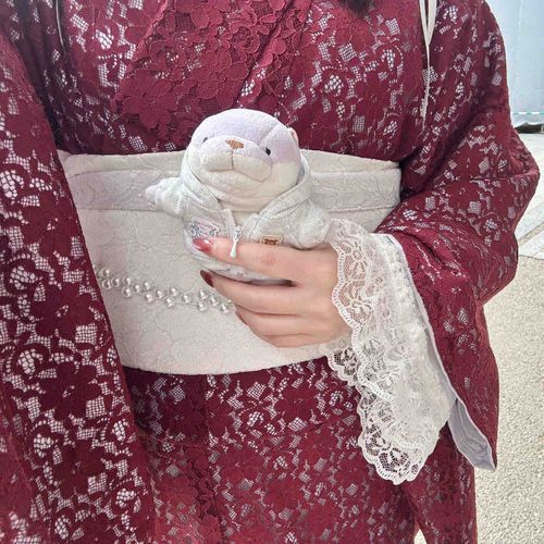 かいぬし おきもの にあってた！
れーす かわいいねえ！
