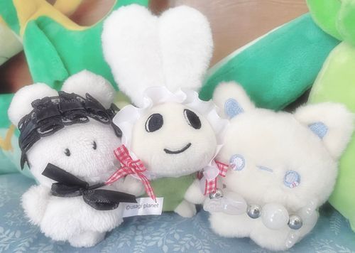 うさみみにされたよ
今日はおしゃれパーティーなんだって