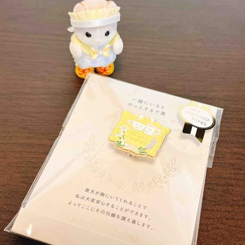 くんしょ？をもらった！